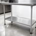 Thumbnail image #3 for John Boos Stainless Steel Dishtable Undershelf with Adjustable Bullet Feet