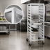 Thumbnail image #3 for Channel Lifetime Tough STPR-36 Extra Heavy-Duty 12 x 20 Steam Table Pan Rack with 5-Inch Casters