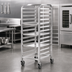 Thumbnail image #3 for Channel Manufacturing Walk-In Stainless Steel Bun Pan Rack, 11 Full-Size Pan Capacity