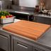 Thumbnail image #3 for Boos Block American Cherry Edge Grain Kitchen Countertop, 30 x 25 x 1-1/2 Inch, Penetrating Oil Finish