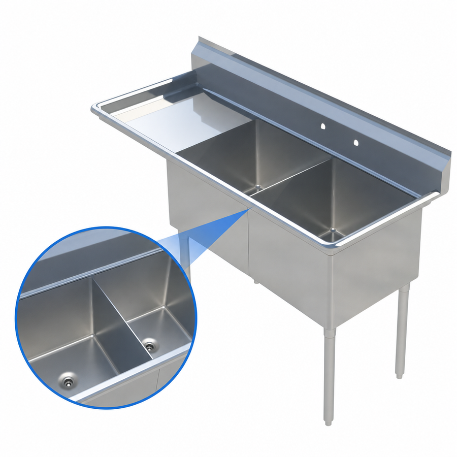 Two Large Compartments