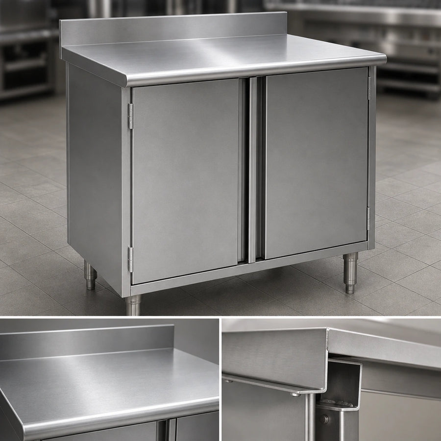 14-Gauge 304 Stainless Steel Top