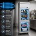 Thumbnail image #3 for Victory Elite™ VEFSA-1D-HG-HC One-Section Reach-In Half-Height Glass Door Freezer