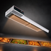 Thumbnail image #3 for Hatco Glo-Ray Infrablack 24-Inch Lighted Strip Heater, Single Housing, Aluminum, 620W