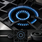 Thumbnail image #3 for Town Equipment 226130N W/PLT 2-Ring Natural Gas Ring Burner for Commercial Ranges, 75,000 BTU