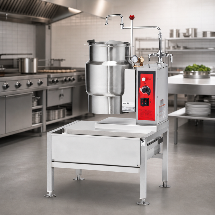 Product image #3 for Vulcan 26-Inch Kettle/Stand Assembly with 6-Gallon Electric Tilting Kettle