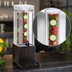 Thumbnail image #3 for Midnight Bamboo 3 Gallon Square Infusion Beverage Dispenser with Drip Tray