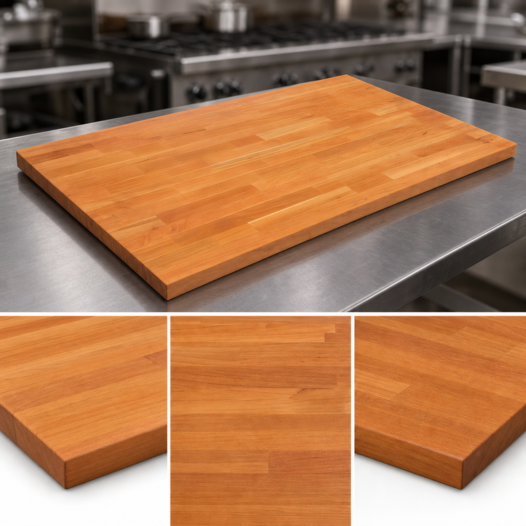 Product image #3 for Boos Block American Cherry Edge Grain Kitchen Countertop, 96 x 27 x 1-1/2 Inch, Penetrating Oil Finish