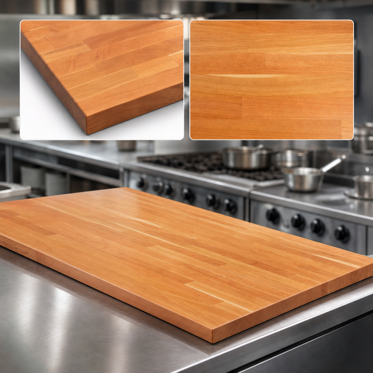Product image #3 for Boos Block American Cherry Edge Grain Kitchen Countertop, 60 x 30 x 1-1/2 Inch, Varnique Finish