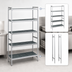 Thumbnail image #3 for Fermostock 5-Tier Starter Polymer Shelving Unit, 35