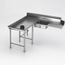 Thumbnail image #3 for Eagle Group Island Soiled Dishtable with Pre-Rinse Sink, Left-Hand Operation, 120-Inch Machine-to-Corner x 60-Inch Corner-to-End