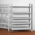 Thumbnail image #3 for Cambro Camshelving Elements XTRA 18 x 60 x 84-Inch 5-Tier Solid Stationary Add-On Polymer Shelving Unit