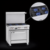 Thumbnail image #3 for Southbend S-Series 36-Inch 6-Burner Gas Restaurant Range with Cabinet Base