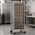 Thumbnail image #3 for Panco Full-Height Mobile Tray Utility Rack for 18 x 26 Trays, Open Sides, 24 Capacity
