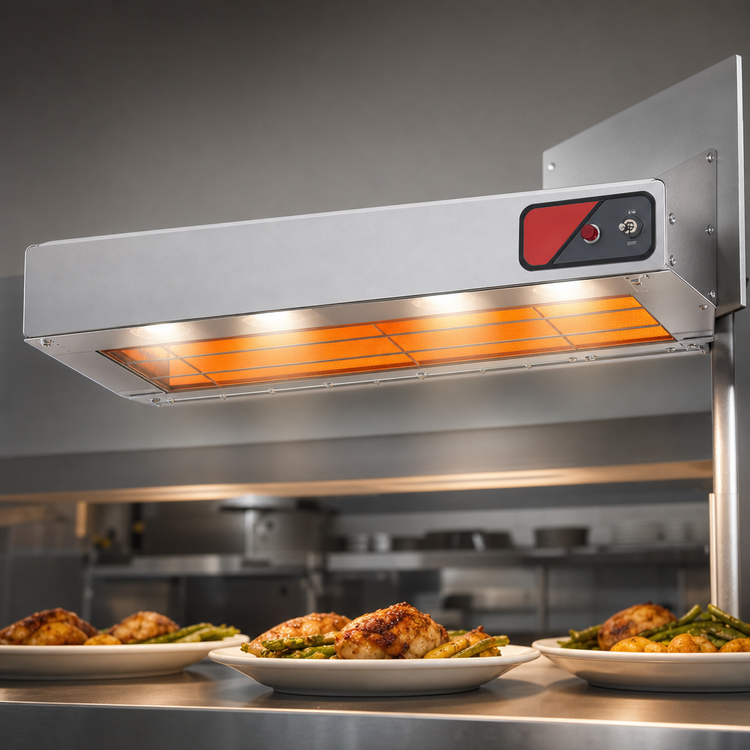 Product image #3 for Nemco 24-Inch Dual Lighted Infrared Strip Heater, 208V