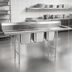 Thumbnail image #3 for Eagle Group 3-Compartment 304 Stainless Steel Sink with Right-Hand Drainboard, 80-3/8-Inch Wide