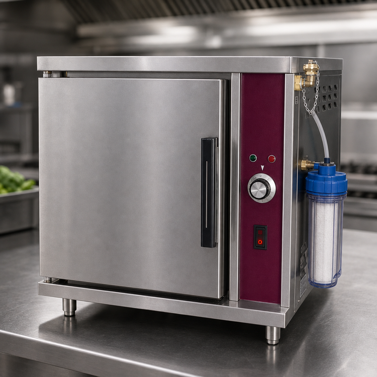 Product image #3 for Crown SX-5 Single Compartment Countertop Electric Convection Steamer with 5 Pan Capacity