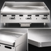 Thumbnail image #4 for Vulcan VMG24-QS-PLATINUM 24-Inch Countertop Heavy-Duty Manual Gas Griddle