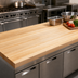 Thumbnail image #3 for John Boos Boos Block 120-Inch x 42-Inch Kitchen Countertop, 1-1/2-Inch Thick, Edge Grain Maple, Varnique Finish