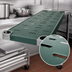 Thumbnail image #3 for Quik-Set 48 Inch x 18 Inch Louvered Solid Shelf, 14 Gauge Galvanized Steel, Green Epoxy Finish