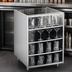 Thumbnail image #3 for Krowne Royal Series Underbar Glass Storage Cabinet, 24 Inch Wide, 3 Shelves, No Top