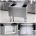 Thumbnail image #3 for Advance Tabco Underbar Basics™ 30-Inch Wide 12-Inch Deep Non-Cold Plate Bar Ice Bin