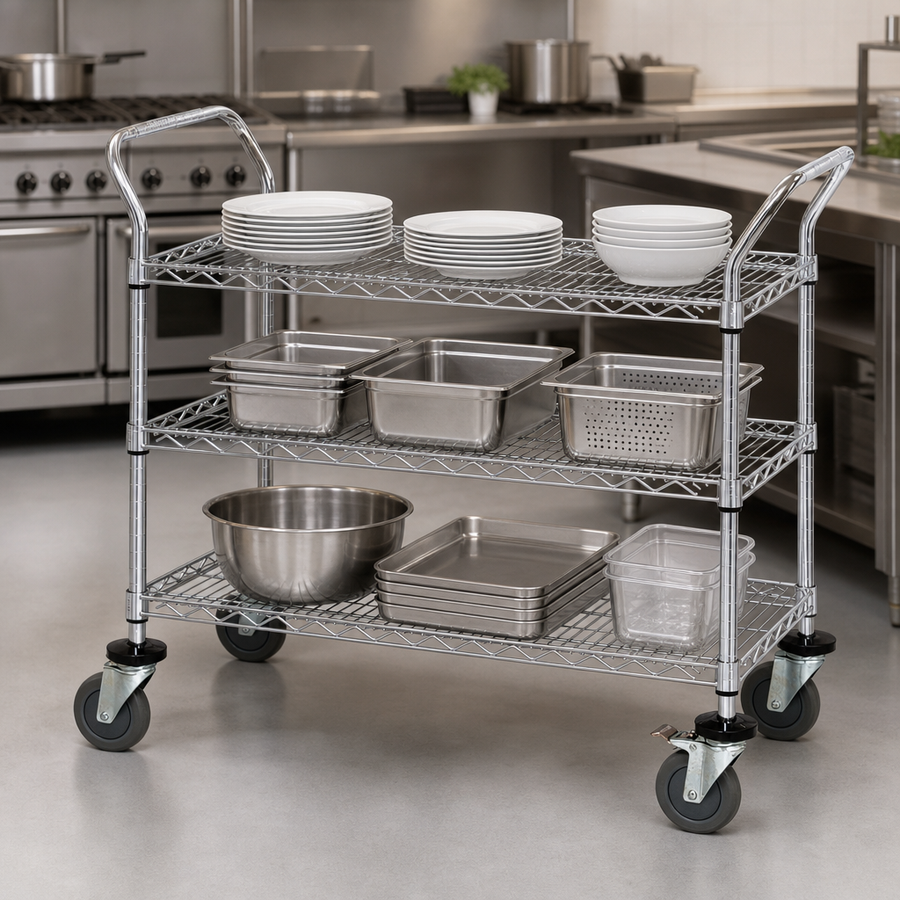 Three Wire Shelves
