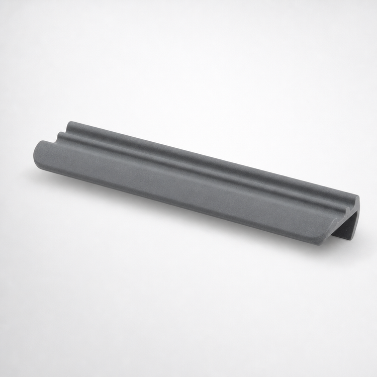 Product image #3 for Cambro Versa Cart Tray Rail Accessory, Granite Gray