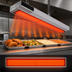 Thumbnail image #3 for Hatco Glo-Ray Dual Lighted Infra-Black Strip Heater, 48 Inch, 2440 Watts