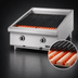 Thumbnail image #3 for Garland 60-Inch Countertop Gas Charbroiler with Ceramic Briquettes, Manual Controls and Adjustable Cast Iron Grates