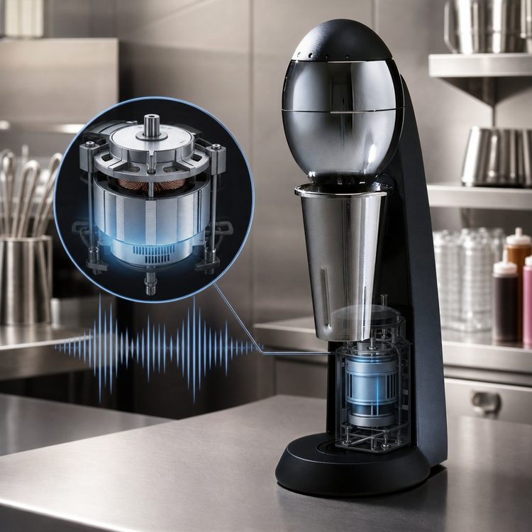 Product image #3 for Santos 54 Drink Mixer and Milkshake Blender with Triple Spindle Design