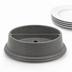Thumbnail image #4 for Cambro Versa Camcover Round Fiberglass Plate Cover, 11-3/8-Inch Inside Diameter, Granite Gray