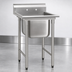 Thumbnail image #3 for Eagle Group 314 Series 1-Compartment Sink with Left Drainboard, 40-3/4 Inch Wide, 304 Stainless Steel