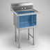 Thumbnail image #3 for Advance Tabco FS-1-1620 1-Compartment Fabricated Stainless Steel Sink with Legs and Tile Edge Splash