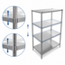 Thumbnail image #3 for John Boos 42 x 24 x 36 Inch Stainless Steel Dry Storage Shelving Unit with 2 Adjustable Shelves