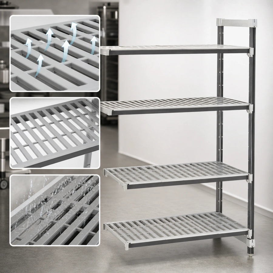 Vented Reinforced Shelf Plates