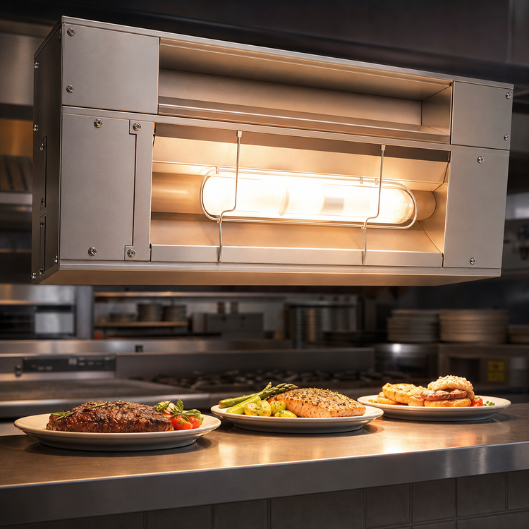 Product image #3 for Hatco Glo-Ray 72-Inch Lighted Infrared Strip Heater
