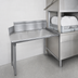 Thumbnail image #3 for Advance Tabco Straight Clean Dishtable, Left-Side Attachment, 23 x 30 Inches, 16/304 Stainless Steel