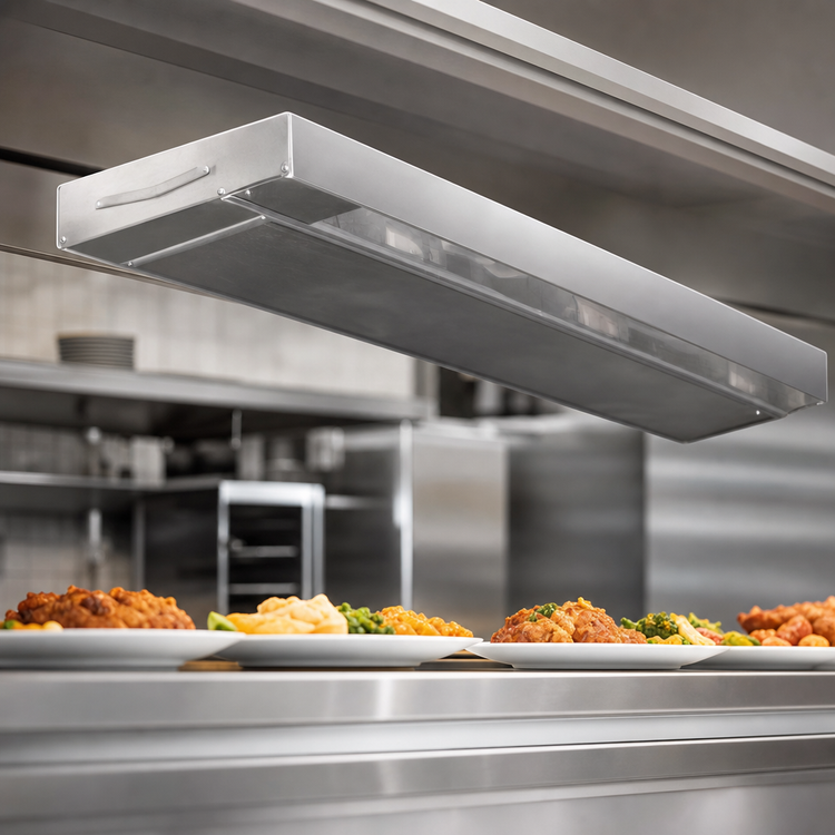 Product image #3 for Eagle RedHots 66-Inch Single Rod Unlighted Standard-Watt Strip Heat Lamp, 208V