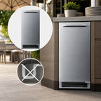 Thumbnail image #4 for Summit Commercial BIM271OS 15-Inch Outdoor Crescent Ice Maker with 22 lb Bin, Drain-Free, Stainless Steel