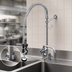 Thumbnail image #3 for equip 4-Inch Centers Deck-Mount Pre-Rinse Unit with Add-On Faucet, 8-Inch Swing Nozzle, 44-Inch Hose, and 1.15 GPM Spray Valve