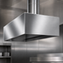 Thumbnail image #3 for SpecAir 42 Inch Square Condensate Hood with Exhaust Duct, 304 Stainless Steel, Ceiling Mount