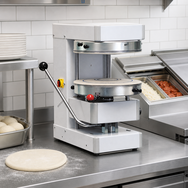Product image #3 for Univex SPRIZZA40 Bench Model Cold-System Pizza Spinner with 15-3/4 Inch Ring
