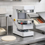 Thumbnail image #3 for Univex SPRIZZA40 Bench-Model Cold-System Pizza Spinner with 15-3/4-Inch Felt Ring, Adjustable Crust Thickness, 3/4 HP