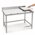 Thumbnail image #3 for Eagle Group 60-Inch x 30-Inch Poly Top Cutting Table with Removable 304 Stainless Steel Backsplash and Stainless Steel Tubular Base