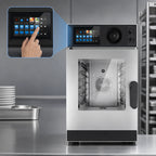 Thumbnail image #3 for Lainox Compact Naboo COEN026R Electric Boilerless Countertop Combi Oven, 6 x 2/3 GN Pans, Programmable Touch Controls
