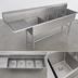 Thumbnail image #3 for John Boos Pro-Bowl 4-Compartment Floor Model Sink with Left Drainboard, 86-3/16