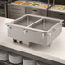 Thumbnail image #3 for Vollrath Two-Well Drop-In Hot Food Well with Auto-Fill, Thermostatic Controls, 120V, for 12 x 20 Full-Size Pans