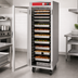 Thumbnail image #3 for Vulcan Mobile Non-Insulated Heated Holding Cabinet, 18 Sheet Pan / 36 Steam Table Pan Capacity, Glass Door