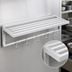 Thumbnail image #3 for 60 Inch W x 12 Inch D Tubular Aluminum Wall Shelf